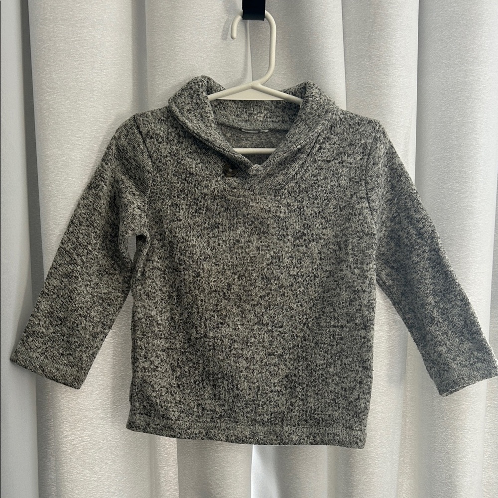 Cozy Gray Kids Sweater